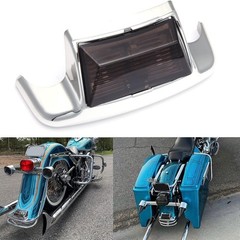 Rear Smoked Fender Light LED Fender Tip Tail Lights Com Color: Smoke Lens-Rear