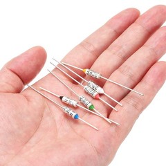 6 Set Metal Temperature Thermal Fuse RY15 115C 239F 15A 250V Cutoff Component