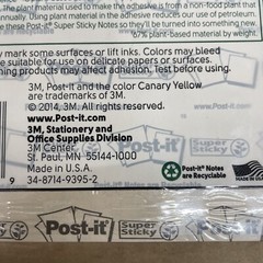 Post-it Pads in Marrakesh Colors Lined 4 x 6 90-Sheet 3/Pack 6603SSAN S14