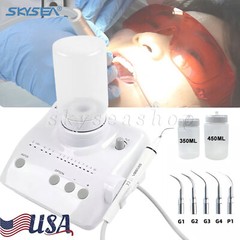 Dental Ultrasonic Piezo Scaler fit EMS Woodpecker Handpiece + Auto Water Supply