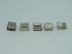 5 Pcs Pack Lot Bulk USB Jack Socket AF 4P SMT SMD Female Type A Port Connector