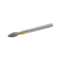 10 Burs Dental Diamond Burs FG Egg Football 379/023XF Extra Fine Grit High Speed