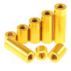 M1.6 Brass Round Spacers Female Threaded Standoff Pillar Spacer Studs 1.5-30mm