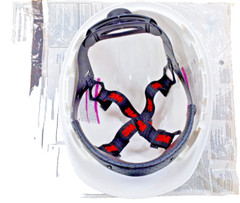3M H-701V-Uv Front Brim Hard Hat, Type 1, Class C, Ratchet (4-Point) (Lot of 16)