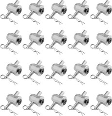 Half Conical Coupler Clip Pack | Aluminum Truss Connector