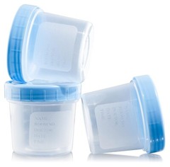 Flexible 25 Pack Specimen Jars with Leak-Proof Lids – Ideal for Medical Use