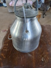 DeLaval 5gal. Stainless Milking Machine Can Pail Bucket W/Lid