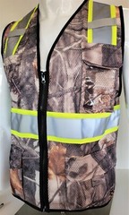Hi Visibility Reflective Camouflage Safety Vest (Small to 5XL)