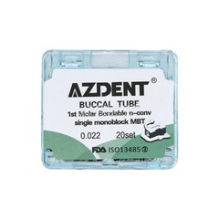 AZDENT Dental Buccal Tubes Monoblock Bondable 1st Molar MBT.022 Non-convertible