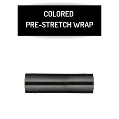 4 Rolls 15″ x 1476′ 30 Gauge Plastic Film Pre Stretch Hand Shrink Wrap Black