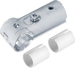 20 Sets T Pipe Clamp Connector, Fit 3/4″ Electrical-Metallic Tubing, Silver