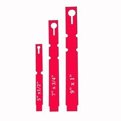Red Grap around labels Plastic plant Tree labels 5″ 7″ 9″ Nursery tag markers