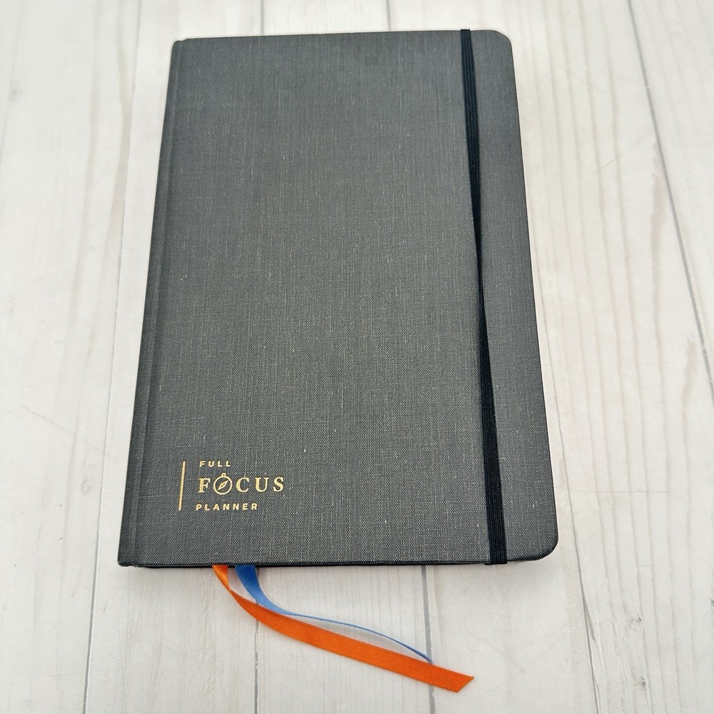 Full Focus Planner Michael Hyatt Hardcover Goal Productivity Journal Unused 2018