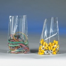 3 x 10″ – 1 Mil Clear Flat Poly Bags-Case of 1000