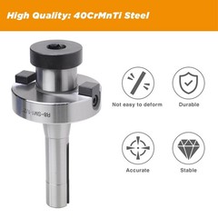 Jerax tools R8 Shank Shell Face Mill Arbor Adapter Holder, Arbor: 1-1/2”, Range: