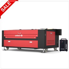OMTech 100W 24×40 CO2 Laser Engraver with CW-5000 Water Chiller Cutting Machine