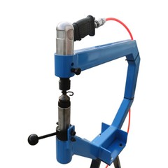 4Inch Pneumatic Planishing Hammer Airpress Tool w/ Cast-Iron Stand, Anvil 1/2/3″