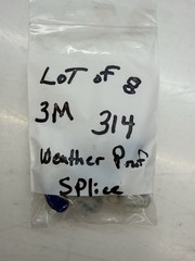 Lot of 8 Genuine 3M 314 Scotchlok Self Stripping Moisture Resistant Connector