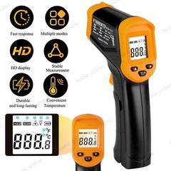 Infrared Thermometer LCD Digital Non-contact Laser IR Temperature Gun Temp Meter