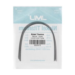 100PCS JMU Orthodontic Nickel Titanium Arch Wire Natural Rectangular Full Sizes