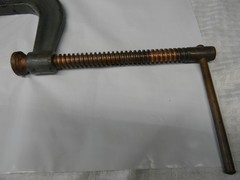 BLUE-POINT 6″ COPPER SCREW TIP WELDING C CLAMP #406 MADE IN THE USA