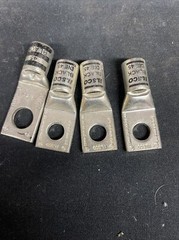 4- ILSCO BLACK DIE 45 2/0 AWG 1/0 FLEX CLNS-2/0-12 COMPRESSION LUG