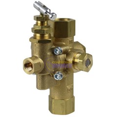 Gas Air Pilot Compressor Unloader Check Valve Combo 140 – 175 PSI 1/2″ Female