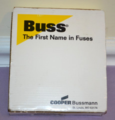 Box of 5 Bussmann FRN-R-100 Fusetron Dual-Element Time Delay Fuse 100A/250V–New