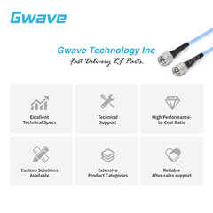 2.4mm Male to 2.4mm Male .086″ Semi-flexible Coax Cable, FEP Jacket, DC-50GHz