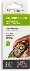 68627 MONO Correction Tape, Non-refillable, White, 1/6″ x 394″, 2 Count Pack …