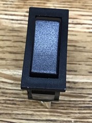 Arcolectric 1510 Black Rocker Switch – SPDT ON-ON – 250VAC 16A 1HP – 125V 0.5HP