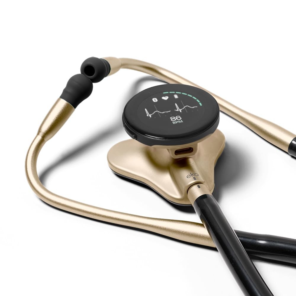 CORE 500™ Digital Stethoscope — 40x Amplification, Active Noise Cancellation,