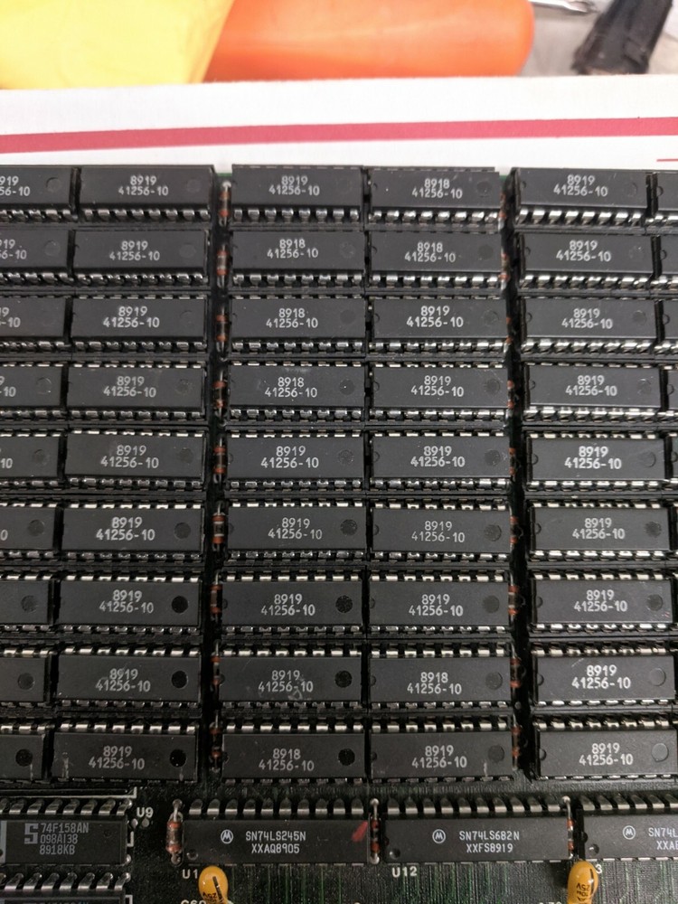 Micron 256K X 1 Ram Memory 41265-10 286 386 100ns IBM XT 286 386 PC Tandy Apple