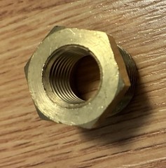 1/2” Npt 1/4” Npt Reducer Bushing Brass