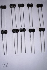 Silver Mica Capacitor 27PF 500V 5% New Quantity of 10 by Sangamo 30 Day Returns.