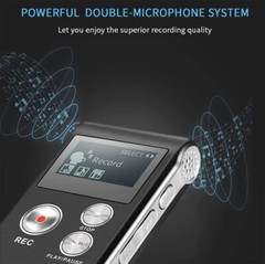32G Paranormal Ghost Hunting Equipment Digital EVP Voice Activated Recorder Grey