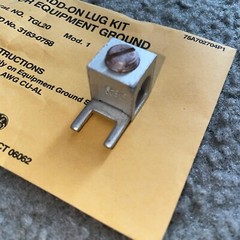 GE TGL20 Add-on Lug Kit For Equipment Ground