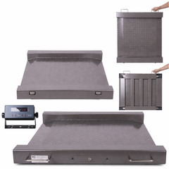 NTEP Certified Industrial Portable Drum scales 48″ x 48″ Platform Size 20000 lbs