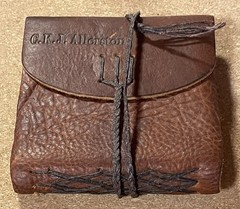 RENAISSANCE ART Leather Journal Handmade Bound Journal Blank Book Sketchbook