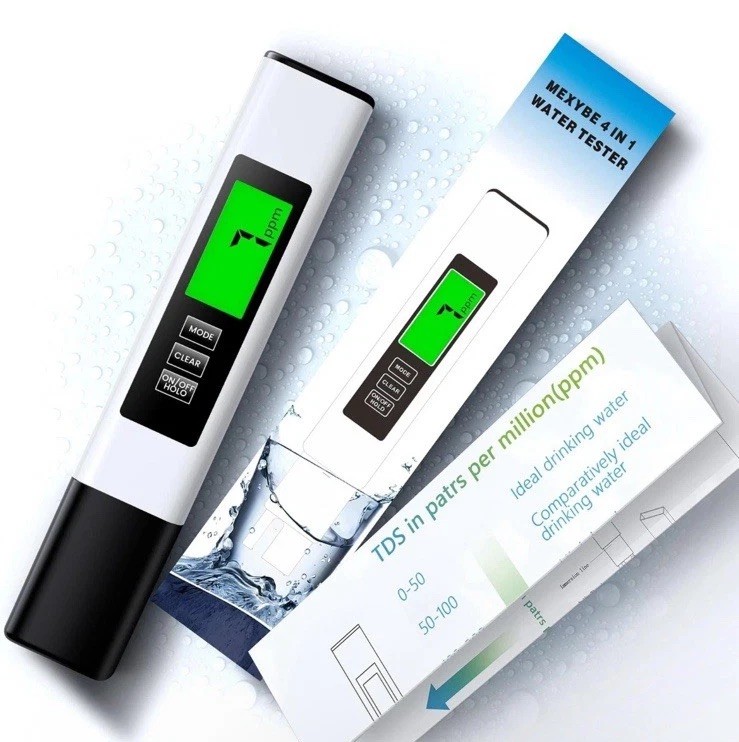 All-New 4 in 1 Tds Meter Digital Water Tester Accurate and Reliable TDS