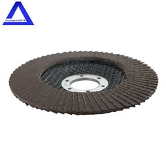 10 Pack 4-1/2″ X 7/8″ 120 Grit Premium Zirconia Flap Disc Sanding Grinding
