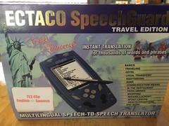 Ectaco SpeechGuard Travel Edition TL2-Esp English Spanish Translator