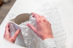 Max Strength Clear Bubble Cushioning Wrap 15 FT – Heavy Duty Packing Protection