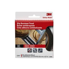 3M 610B-R1X180 Black Safety-Walk Anti-Slip Tape 15 L ft. x 1 W in.