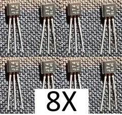 Toshiba 2SJ74 LAB MATCHED OCTET to 0.03mA / 4mV — 8 matched FETs (4mA range)