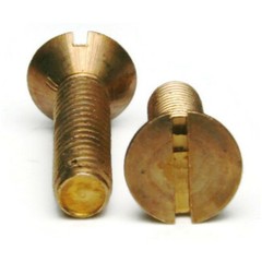 #8-32 | Silicon Bronze Slotted Flat Head Machine Screws – Select Length & Qty
