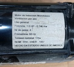 Franklin Electric EXPLOSION PROOF MOD1121007462 HP 3/4 Mixing Electric Motor
