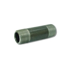 Anvil Beck 1-1/2 in MPT Black Steel 6 in Nipple 8700143707