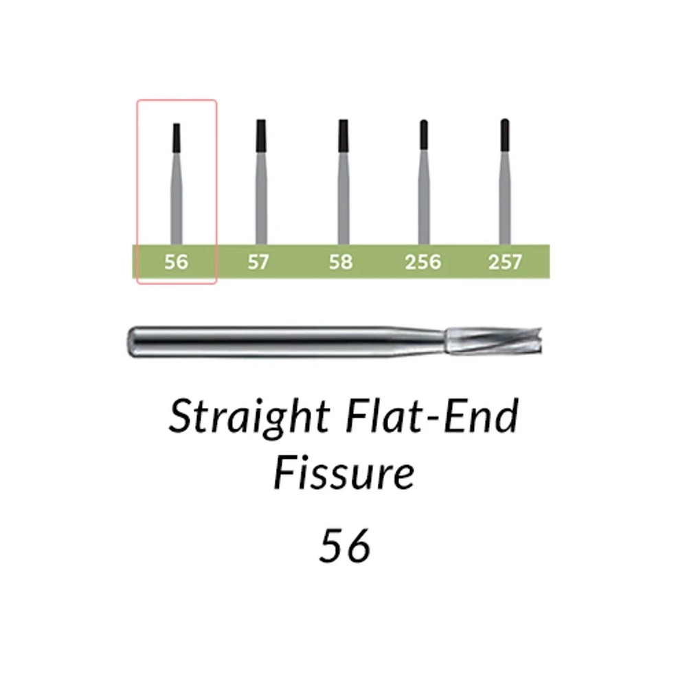 Carbide Bur FG 56, 57, 699, 700, 701 Friction Grip Beavers Dental 10/pk