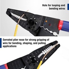 WORKPRO Wire Stripper Set 8″ Self-Adjusting Wire Stripper 8″ Multi-Tool Stripper